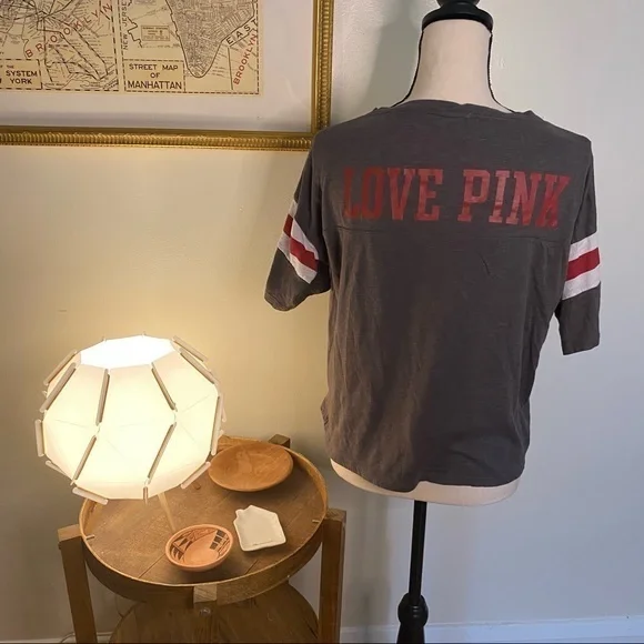 PINK Indiana University Jersey Short Sleeve TShirt‎ - Picture 3 of 5